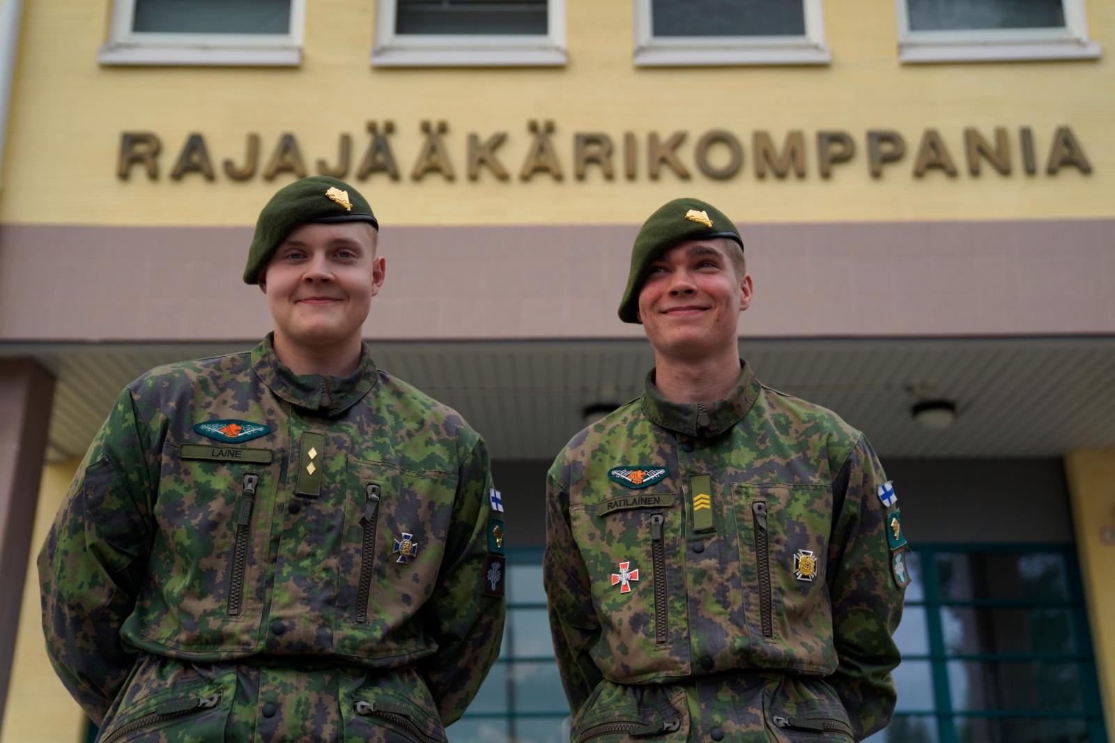 Gränsjägar Laine och Ratilainen