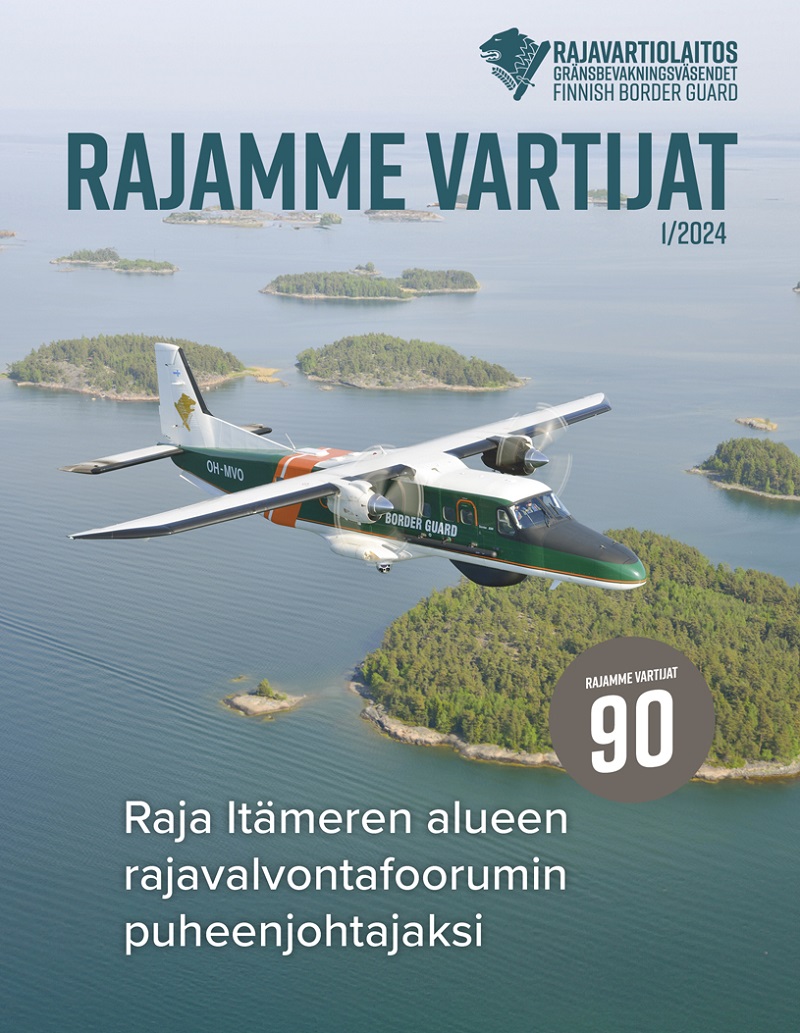 Avaa Rajamme Vartijat 1/2024 pdf-lehti.